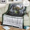 Znr 178 Ancient Greenwarden Mtg Game Magic The Gathering Fleece Blanket