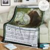 Znr 185 Gnarlid Colony Mtg Game Magic The Gathering Fleece Blanket