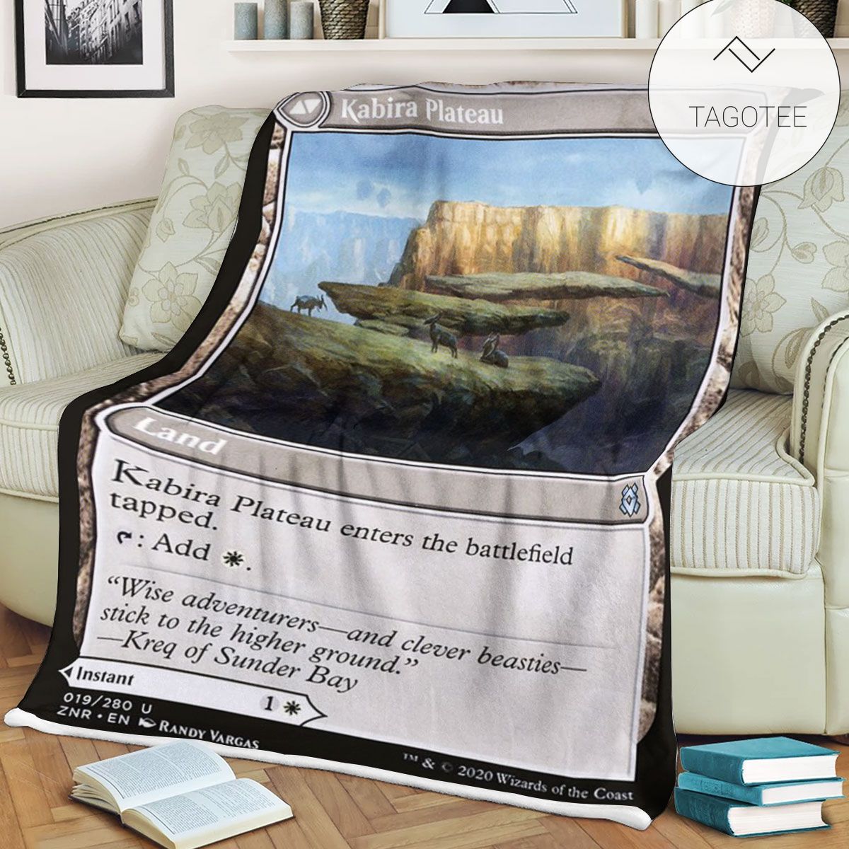 Znr 19 Kabira Plateau Mtg Game Magic The Gathering Fleece Blanket Znr 19 Kabira Plateau Mtg Game Magic The Gathering Fleece Blanket