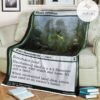 Znr 197 Nissa S Zendikon Mtg Game Magic The Gathering Fleece Blanket