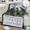 Znr 201 Roiling Regrowth Mtg Game Magic The Gathering Fleece Blanket