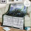 Znr 203 Scute Swarm Mtg Game Magic The Gathering Fleece Blanket