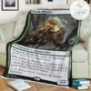 Znr 207 Swarm Shambler Mtg Game Magic The Gathering Fleece Blanket