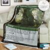 Znr 215 Turntimber Serpentine Wood Mtg Game Magic The Gathering Fleece Blanket