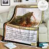 Znr 221 Brushfire Elemental Mtg Game Magic The Gathering Fleece Blanket