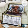 Znr 227 Lullmage S Familiar Mtg Game Magic The Gathering Fleece Blanket