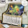 Znr 232 Omnath Locus Of Creation Mtg Game Magic The Gathering Fleece Blanket
