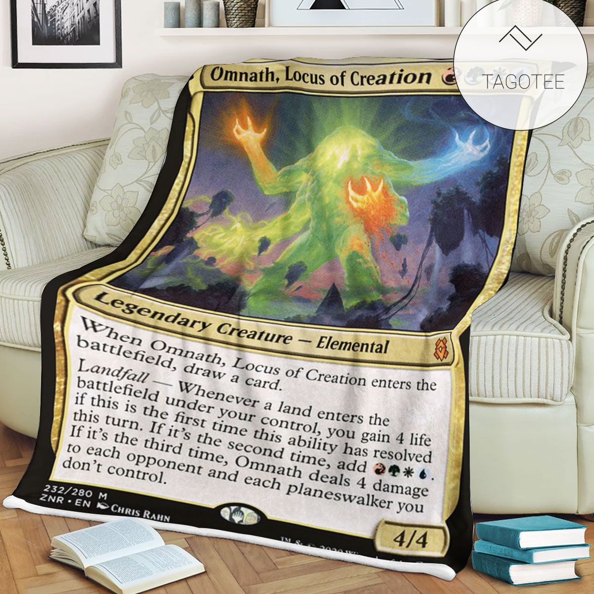 Znr 232 Omnath Locus Of Creation Mtg Game Magic The Gathering Fleece Blanket Znr 232 Omnath Locus Of Creation Mtg Game Magic The Gathering Fleece Blanket