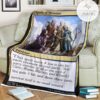 Znr 237 Spoils Of Adventure Mtg Game Magic The Gathering Fleece Blanket