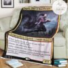 Znr 241 Zagras Thief Of Heartbeats Mtg Game Magic The Gathering Fleece Blanket