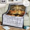 Znr 243 Cliffhaven Kitesail Mtg Game Magic The Gathering Fleece Blanket