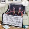 Znr 245 Lithoform Engine Mtg Game Magic The Gathering Fleece Blanket