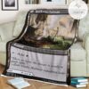 Znr 260 Murkwater Pathway Mtg Game Magic The Gathering Fleece Blanket