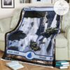 Znr 269 Island Mtg Game Magic The Gathering Fleece Blanket