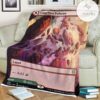 Znr 287 Cragcrown Pathway Mtg Game Magic The Gathering Fleece Blanket