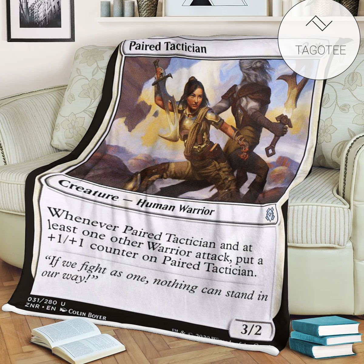 Znr 31 Paired Tactician Mtg Game Magic The Gathering Fleece Blanket Znr 31 Paired Tactician Mtg Game Magic The Gathering Fleece Blanket