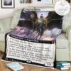 Znr 314 Angel Of Destiny Mtg Game Magic The Gathering Fleece Blanket