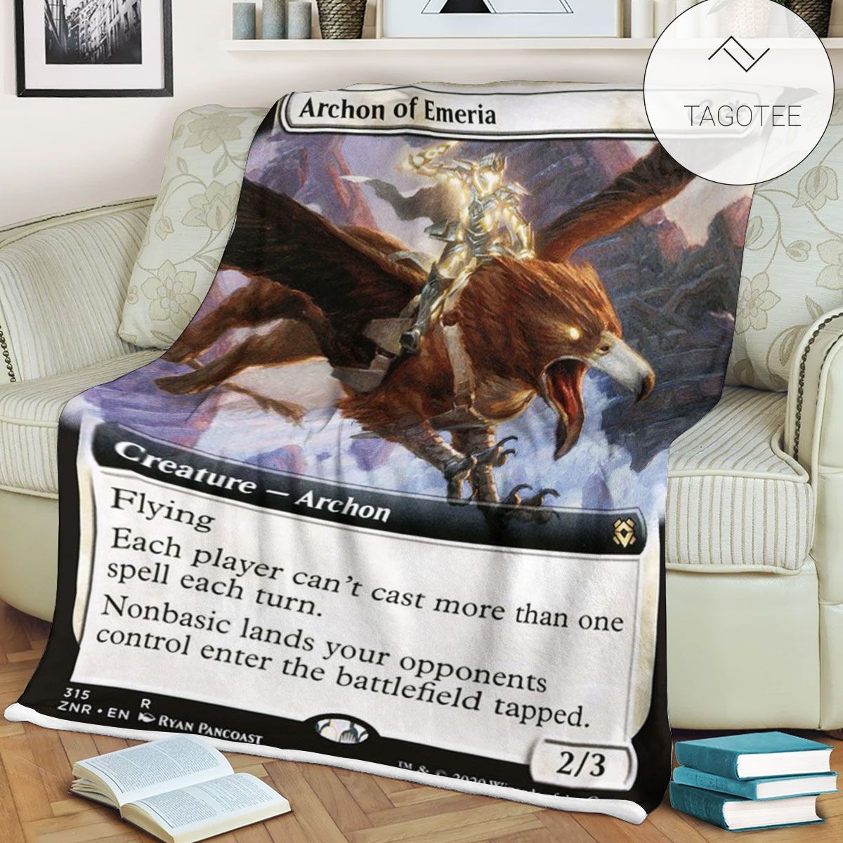 Znr 315 Archon Of Emeria Mtg Game Magic The Gathering Fleece Blanket Znr 315 Archon Of Emeria Mtg Game Magic The Gathering Fleece Blanket