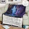 Znr 322 Skyclave Apparition Mtg Game Magic The Gathering Fleece Blanket