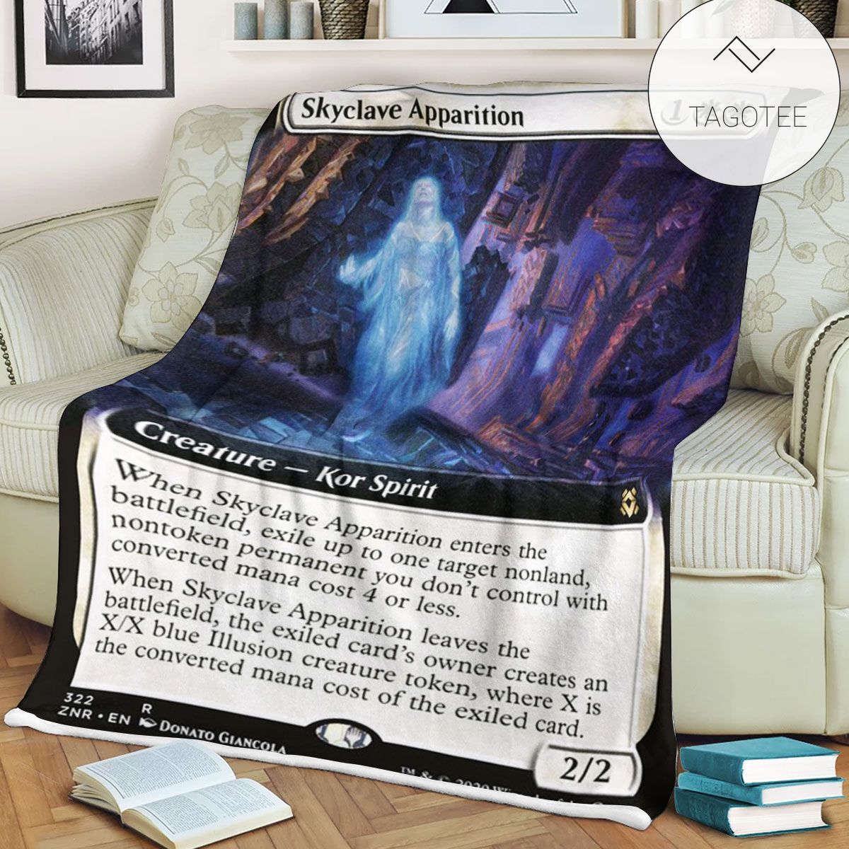 Znr 322 Skyclave Apparition Mtg Game Magic The Gathering Fleece Blanket Znr 322 Skyclave Apparition Mtg Game Magic The Gathering Fleece Blanket