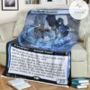 Znr 327 Coralhelm Chronicler Mtg Game Magic The Gathering Fleece Blanket