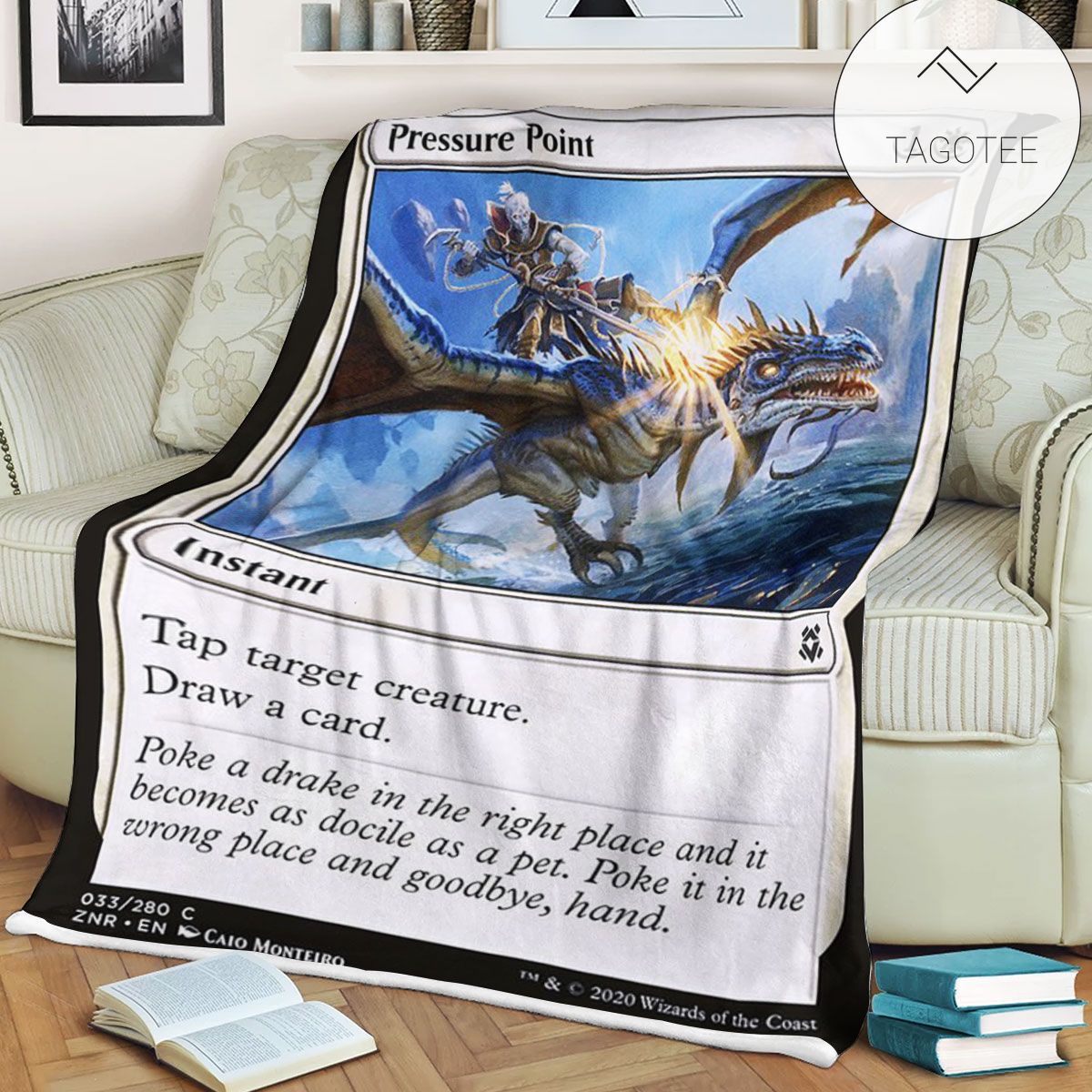 Znr 33 Pressure Point Mtg Game Magic The Gathering Fleece Blanket Znr 33 Pressure Point Mtg Game Magic The Gathering Fleece Blanket