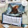 Znr 331 Master Of Winds Mtg Game Magic The Gathering Fleece Blanket