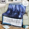 Znr 333 Sea Gate Restoration Mtg Game Magic The Gathering Fleece Blanket