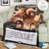 Znr 345 Soul Shatter Mtg Game Magic The Gathering Fleece Blanket
