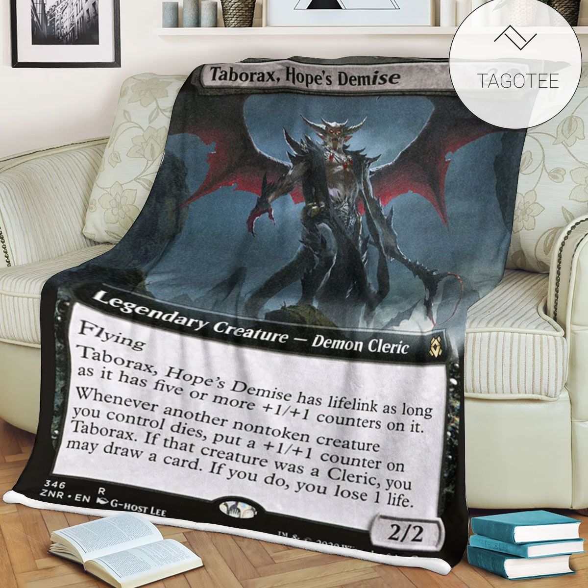 Znr 346 Taborax Hope S Demise Mtg Game Magic The Gathering Fleece Blanket Znr 346 Taborax Hope S Demise Mtg Game Magic The Gathering Fleece Blanket