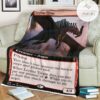 Znr 348 Leyline Tyrant Mtg Game Magic The Gathering Fleece Blanket