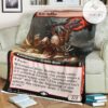 Znr 351 Relic Robber Mtg Game Magic The Gathering Fleece Blanket