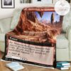 Znr 354 Shatterskull The Hammer Pass Mtg Game Magic The Gathering Fleece Blanket