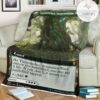 Znr 364 Turntimber Serpentine Wood Mtg Game Magic The Gathering Fleece Blanket