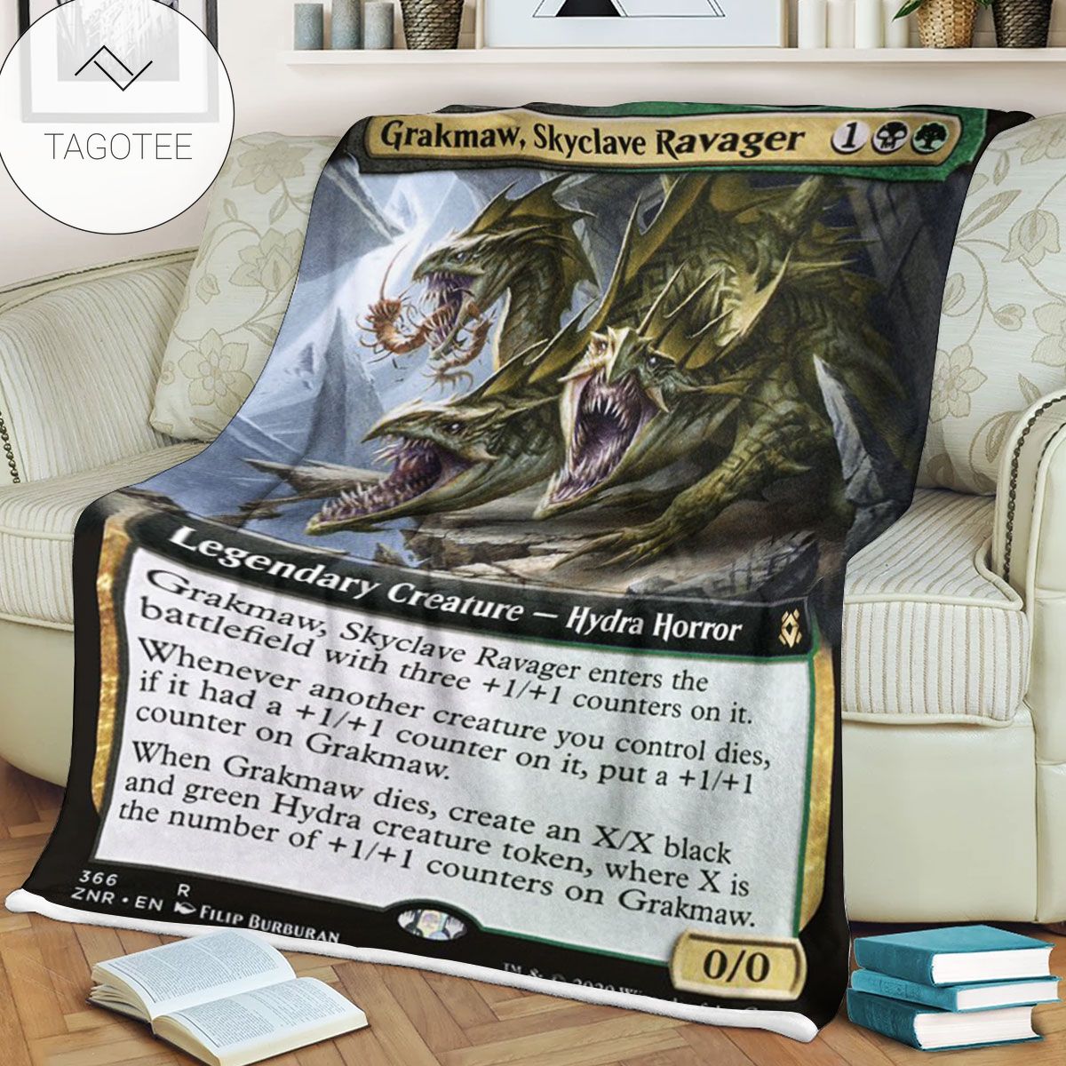 Znr 366 Grakmaw Skyclave Ravager Mtg Blanket Tagotee Znr 366 Grakmaw Skyclave Ravager Mtg Blanket Tagotee