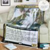 Znr 370 Verazol The Split Current Mtg Game Magic The Gathering Fleece Blanket