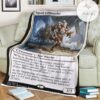 Znr 41 Squad Commander Mtg Game Magic The Gathering Fleece Blanket