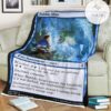 Znr 47 Bubble Snare Mtg Game Magic The Gathering Fleece Blanket