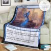 Znr 50 Chilling Trap Mtg Game Magic The Gathering Fleece Blanket