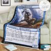 Znr 55 Cunning Geysermage Mtg Game Magic The Gathering Fleece Blanket