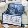 Znr 58 Field Research Mtg Game Magic The Gathering Fleece Blanket
