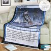 Znr 59 Glacial Grasp Mtg Game Magic The Gathering Fleece Blanket
