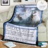Znr 62 Into The Roil Mtg Game Magic The Gathering Fleece Blanket