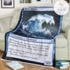 Znr 73 Risen Riptide Mtg Game Magic The Gathering Fleece Blanket