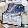 Znr 84 Tazeem Roilmage Mtg Game Magic The Gathering Fleece Blanket