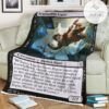 Znr 89 Acquisitions Expert Mtg Game Magic The Gathering Fleece Blanket