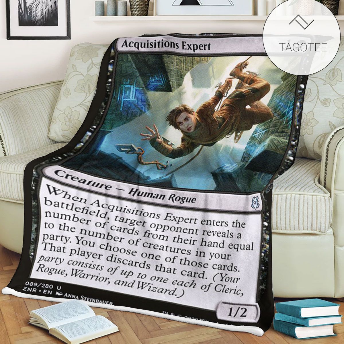 Znr 89 Acquisitions Expert Mtg Game Magic The Gathering Fleece Blanket Znr 89 Acquisitions Expert Mtg Game Magic The Gathering Fleece Blanket
