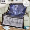 Znr 91 Blackbloom Bog Mtg Game Magic The Gathering Fleece Blanket