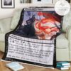 Znr 94 Bloodchief S Thirst Mtg Game Magic The Gathering Fleece Blanket