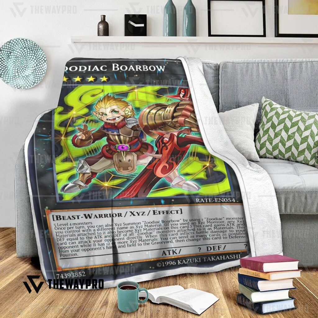 Zoodiac Boarbow Yu Gi Oh Blanket Zoodiac Boarbow Yu Gi Oh Blanket